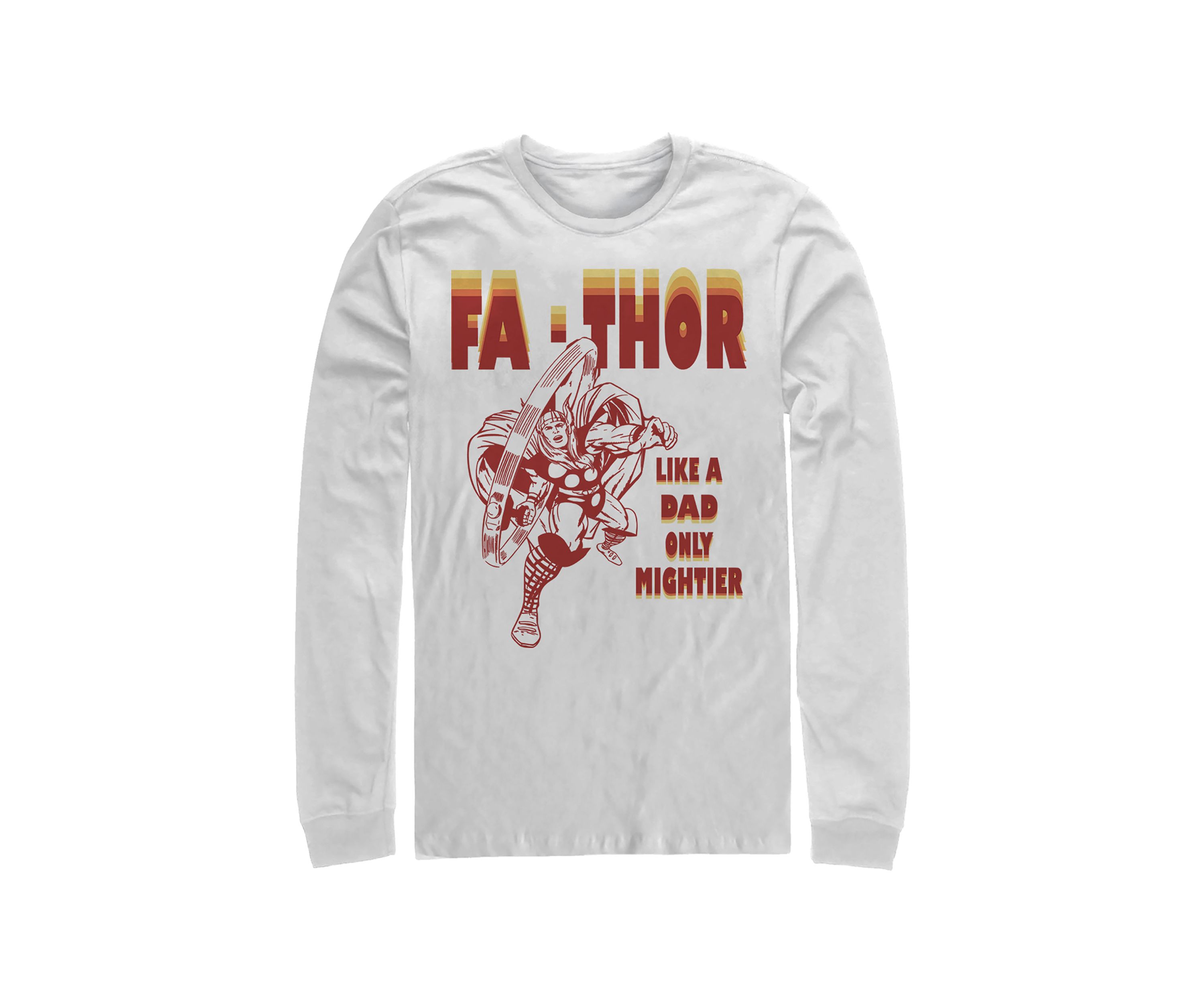 Fathor Retro Long Sleeve Graphic T-Shirt