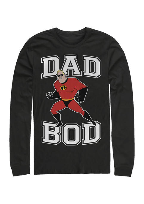 Fifth Sun Dad Bod Long Sleeve Graphic T-Shirt