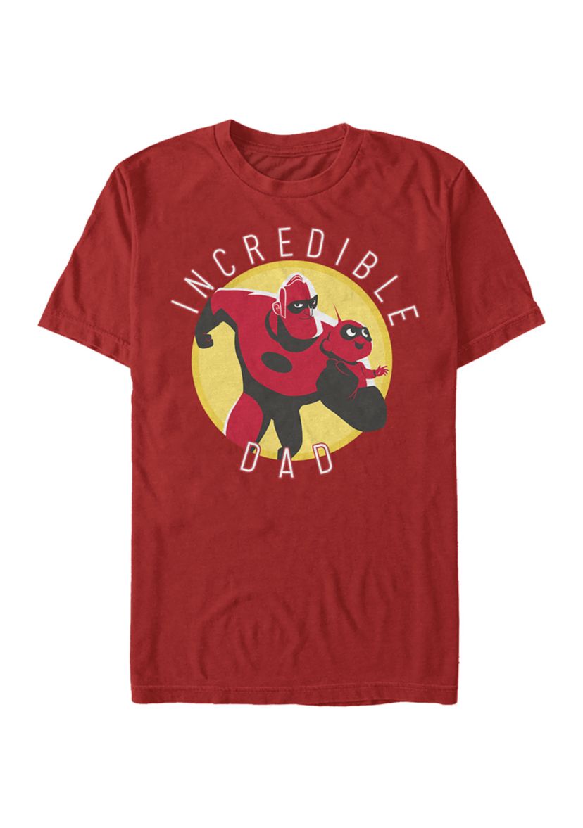 Incredible Dad Circle Graphic T-Shirt