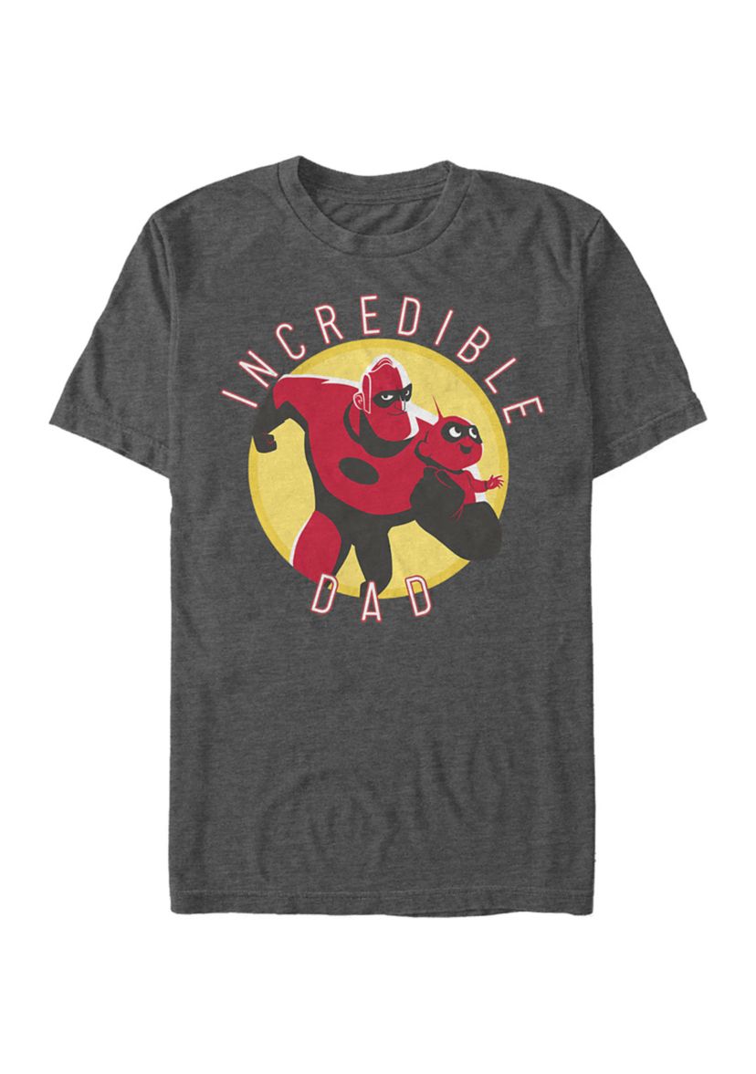 Incredible Dad Circle Graphic T-Shirt