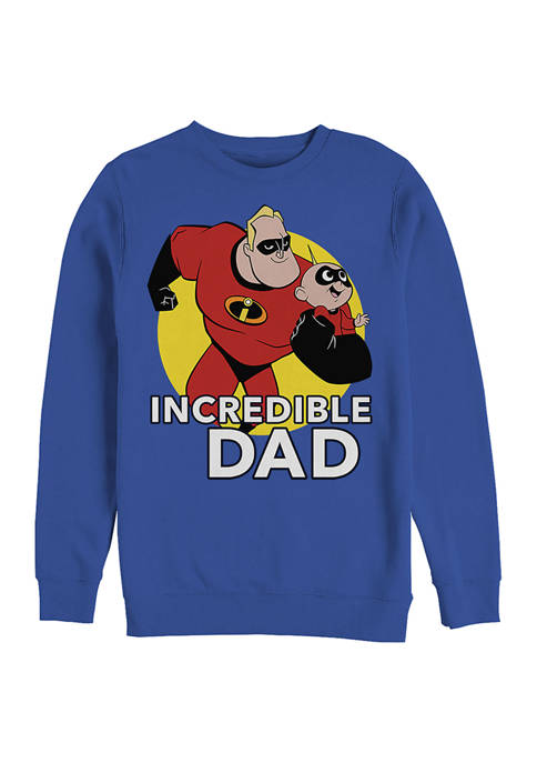 Disney® Pixar™ Best Father Crew Fleece Graphic Sweatshirt