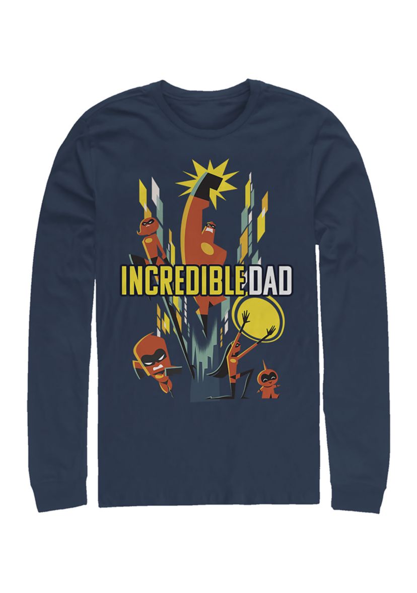 Dad Family Long Sleeve Graphic T-Shirt