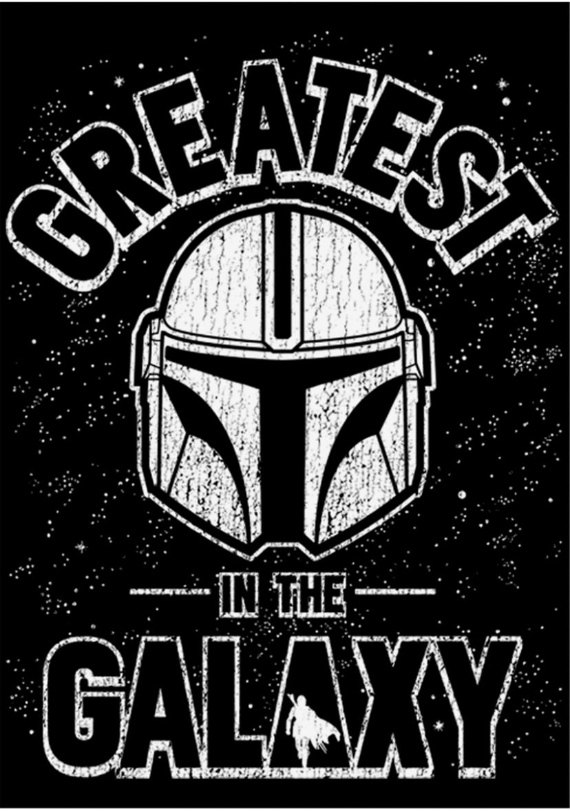 Galaxy Best Dad Graphic T-Shirt