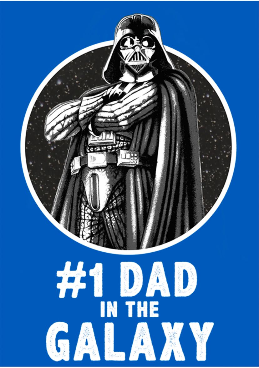 Number One Dad Graphic T-Shirt