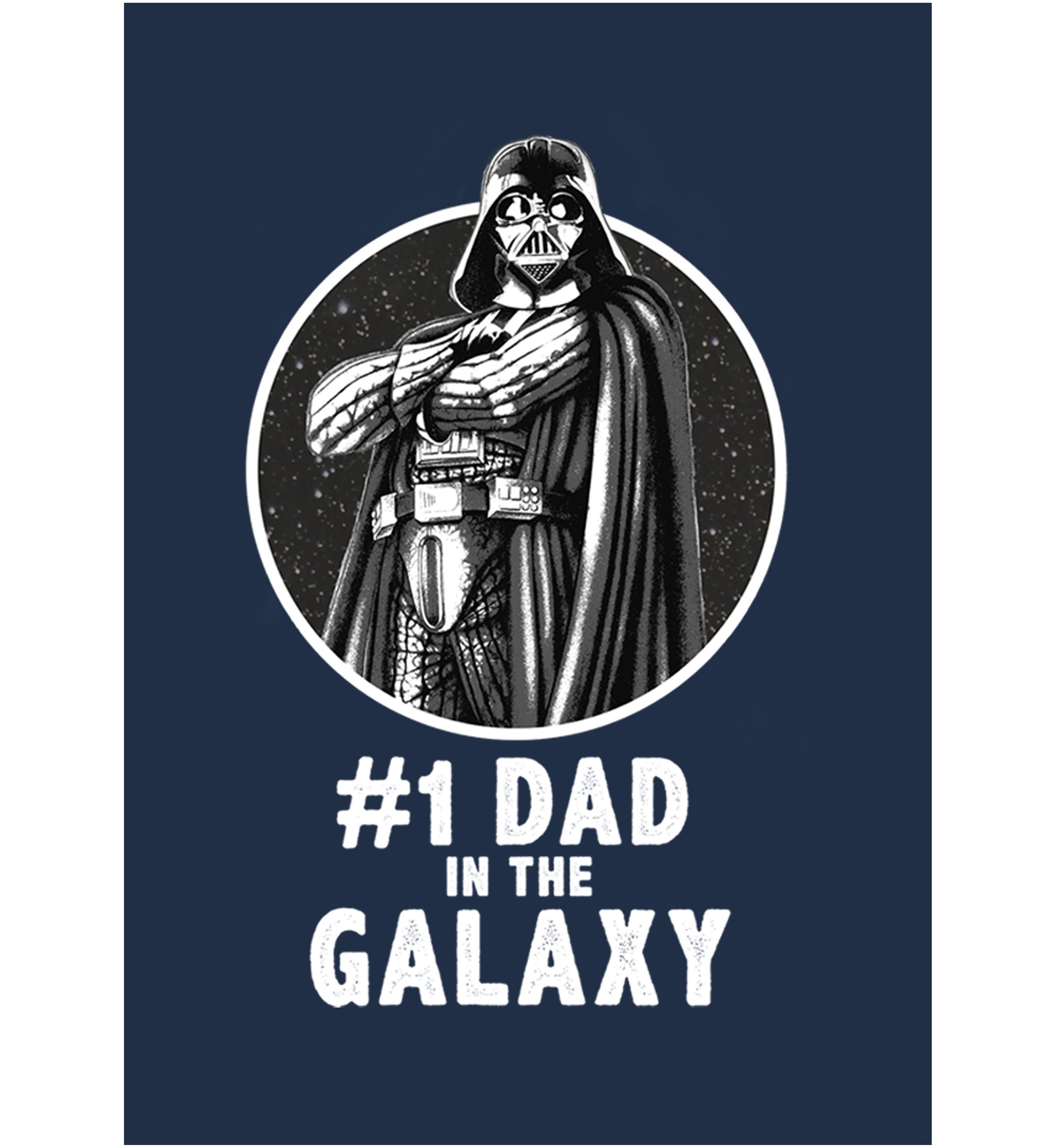 Number One Dad Long Sleeve Graphic T-Shirt
