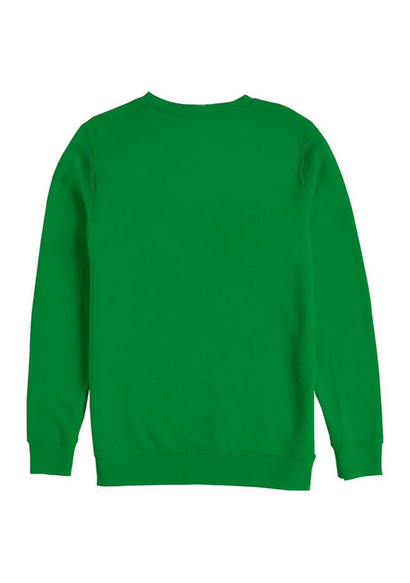 Yoda Best Crew Fleece Graphic Sweatshirt