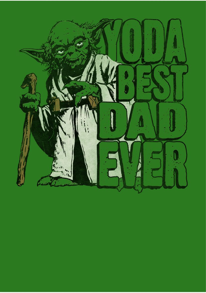 Yoda Best Crew Fleece Graphic Sweatshirt