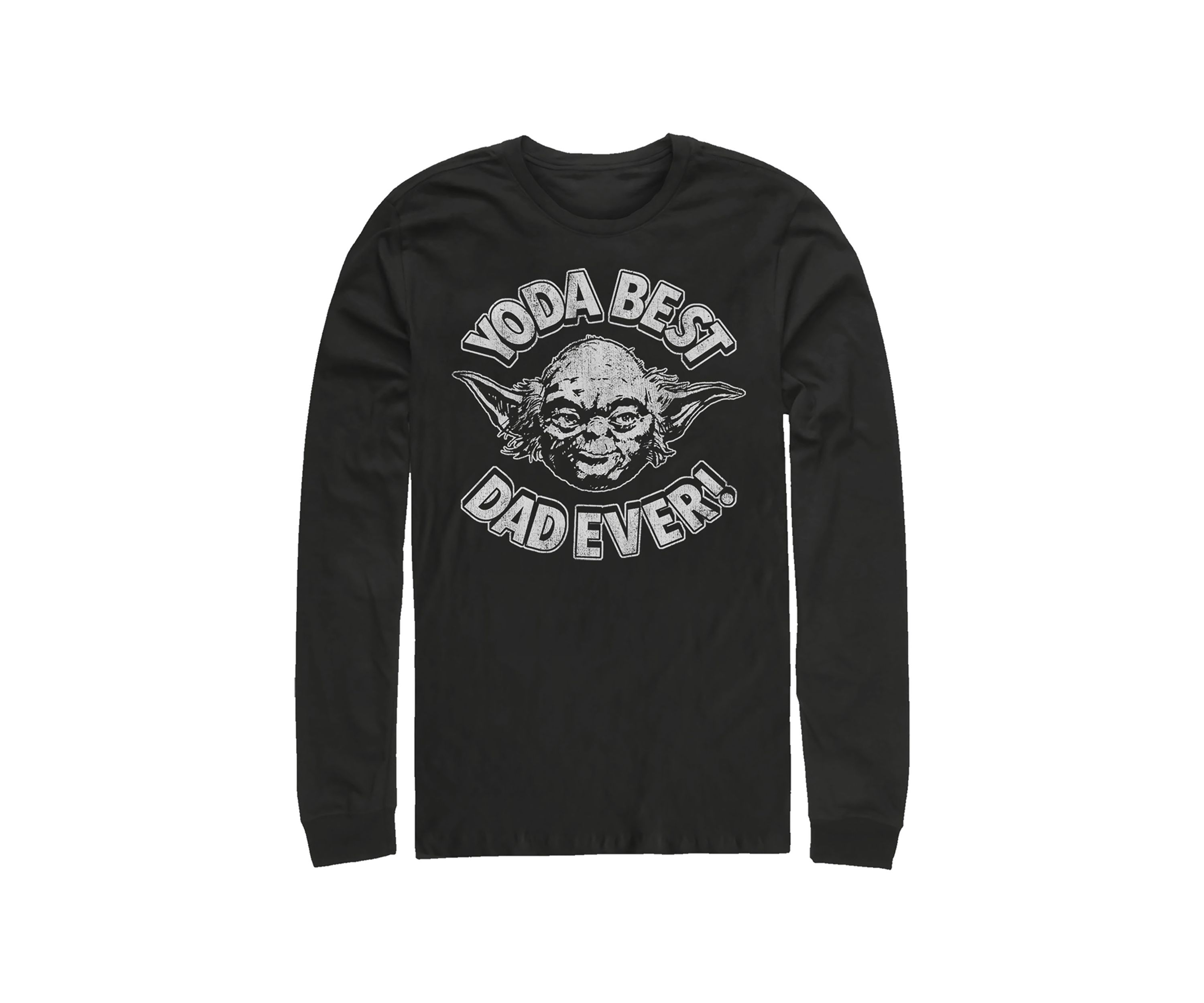 Yoda Best Long Sleeve Graphic T-Shirt