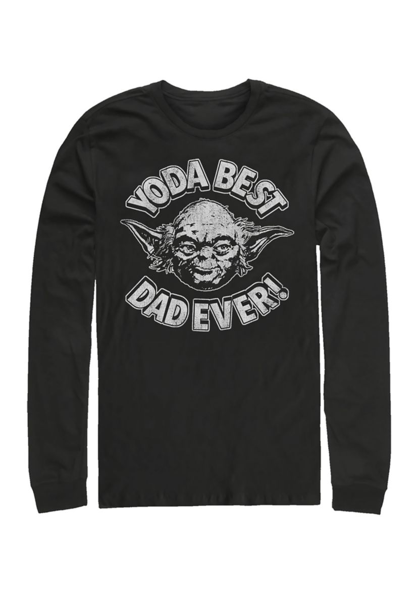 Yoda Best Long Sleeve Graphic T-Shirt