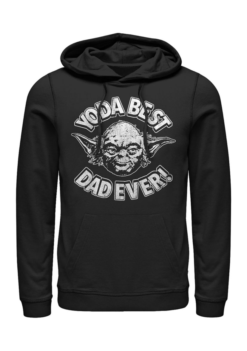 Yoda Best Fleece Graphic Hoodie