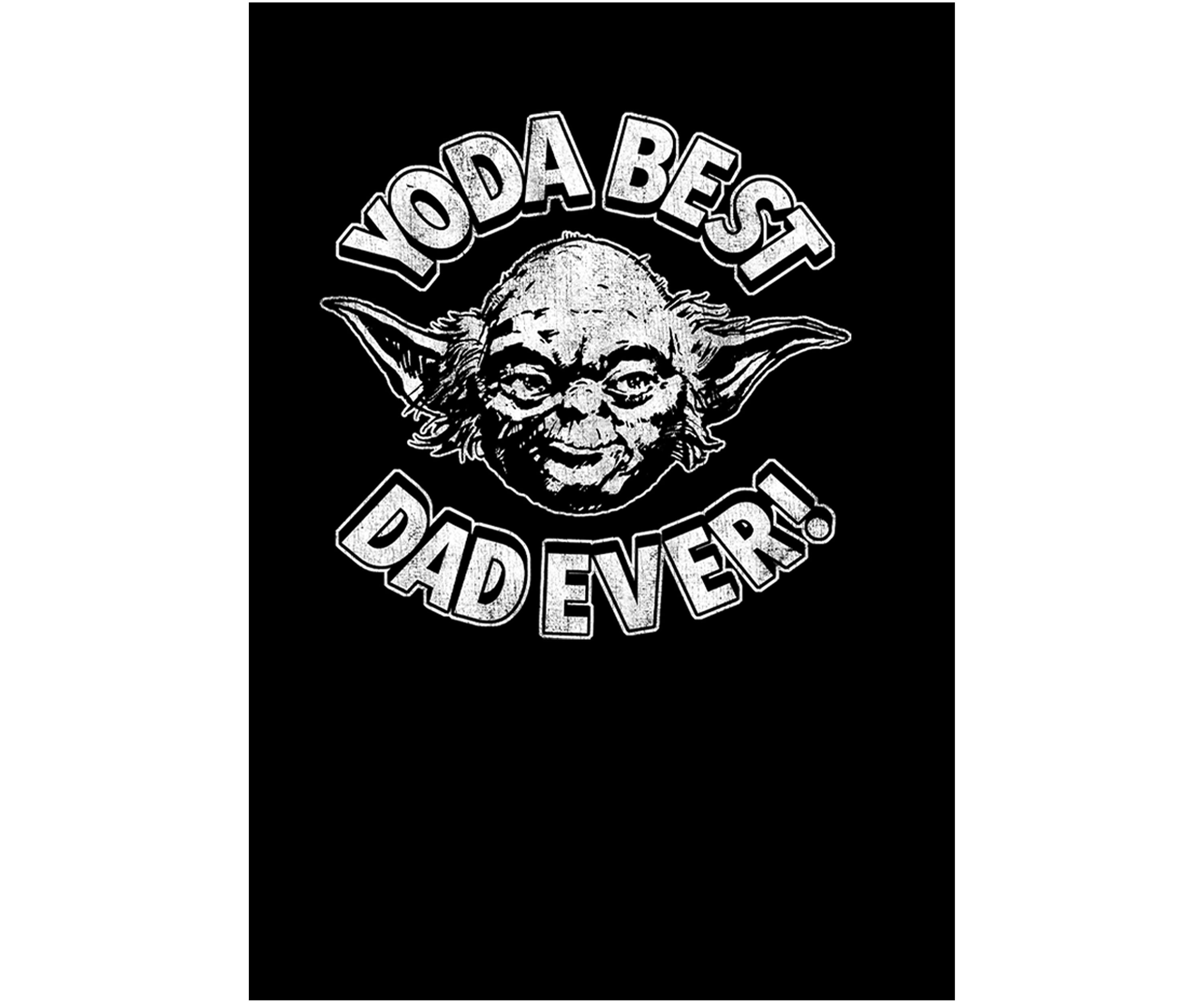 Yoda Best Fleece Graphic Hoodie