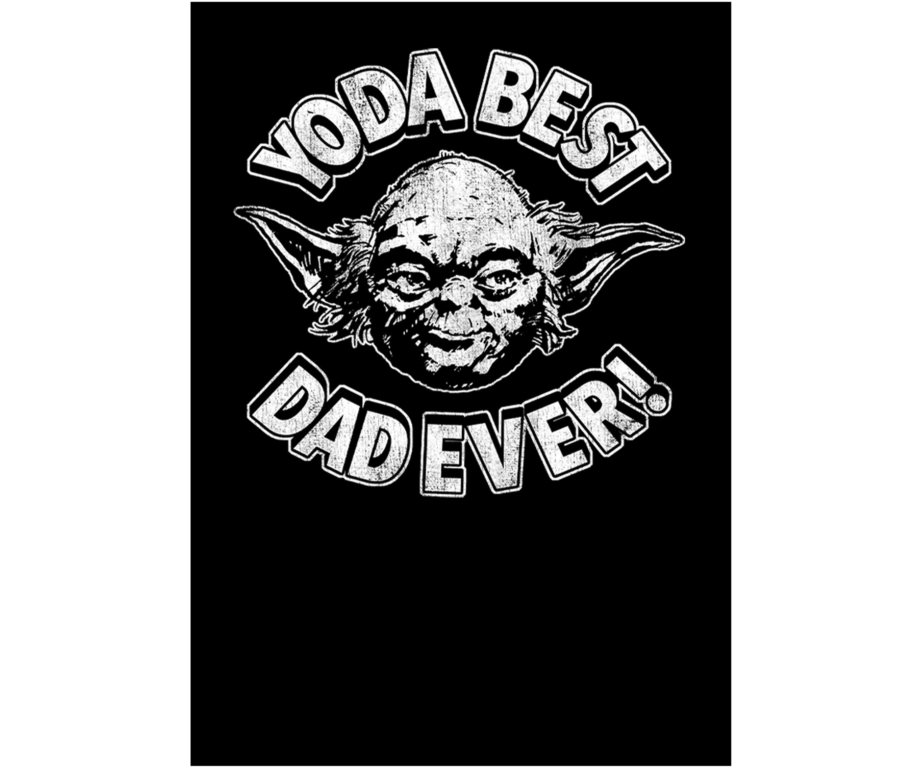 Yoda Best Crew Fleece Graphic Sweatshirt