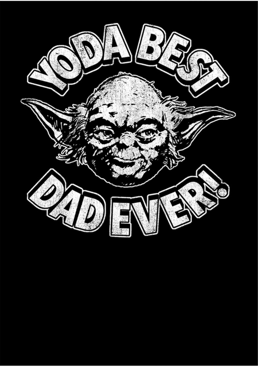 Yoda Best Crew Fleece Graphic Sweatshirt