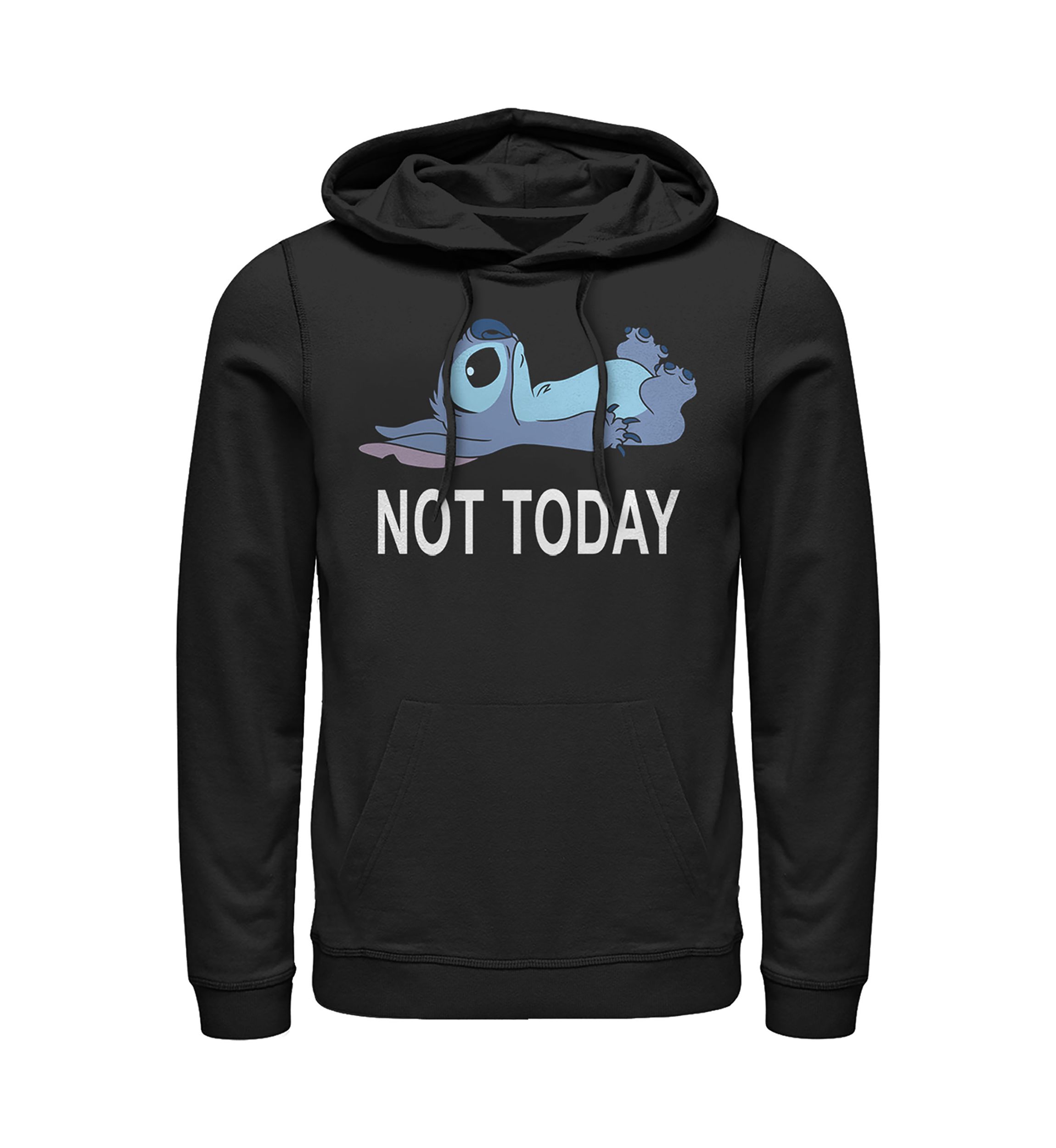Not Today Graphic Fleece Hoodie
