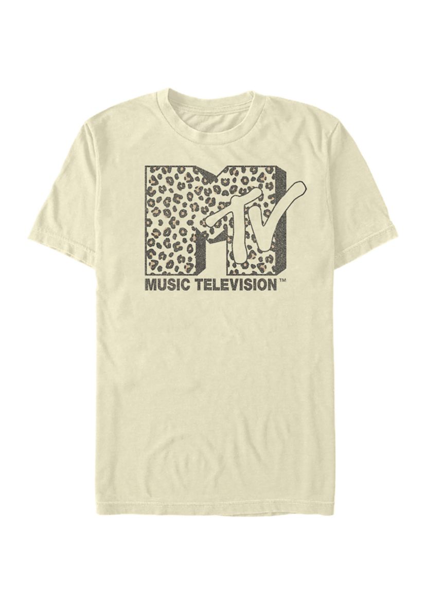 Leopard Logo Graphic T-Shirt