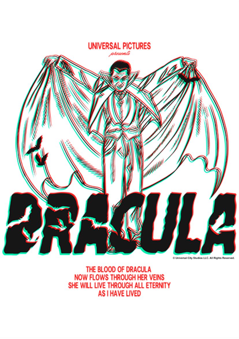 3D Drac Graphic T-Shirt