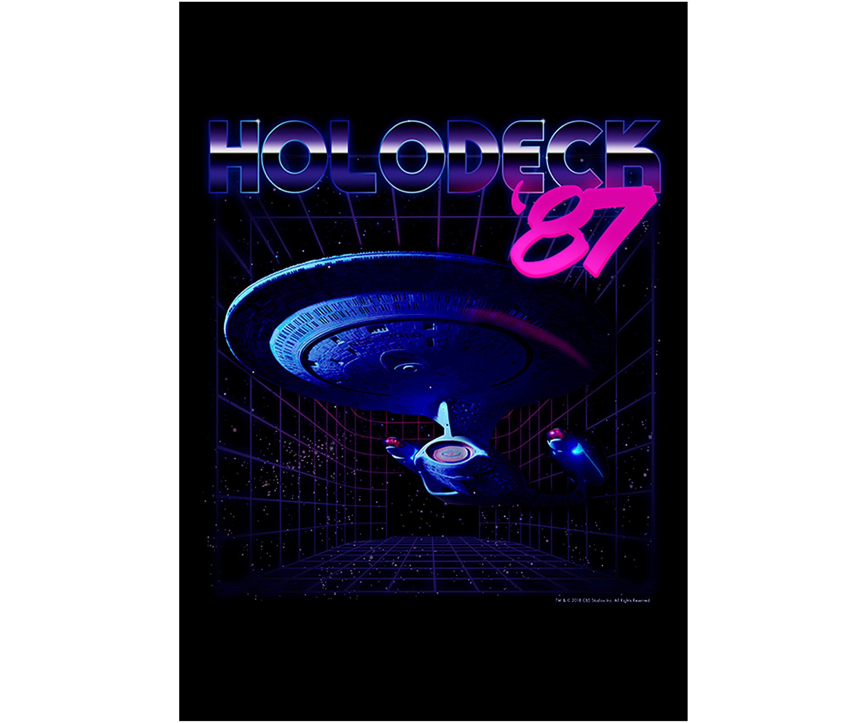 Holodeck Chrome Graphic T-Shirt