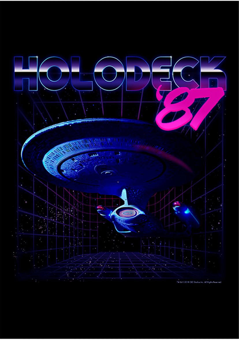 Holodeck Chrome Graphic T-Shirt