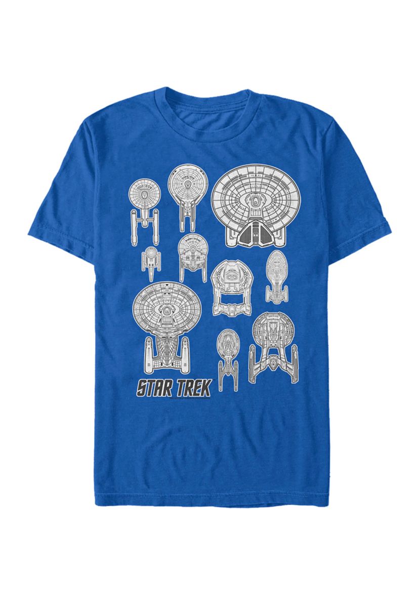Space Fleet Graphic T-Shirt