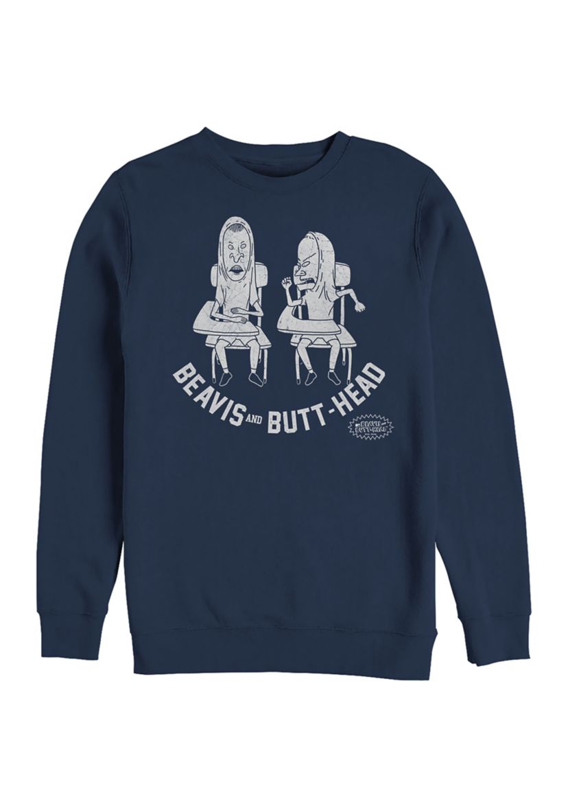 College Graphic Crew Fleece