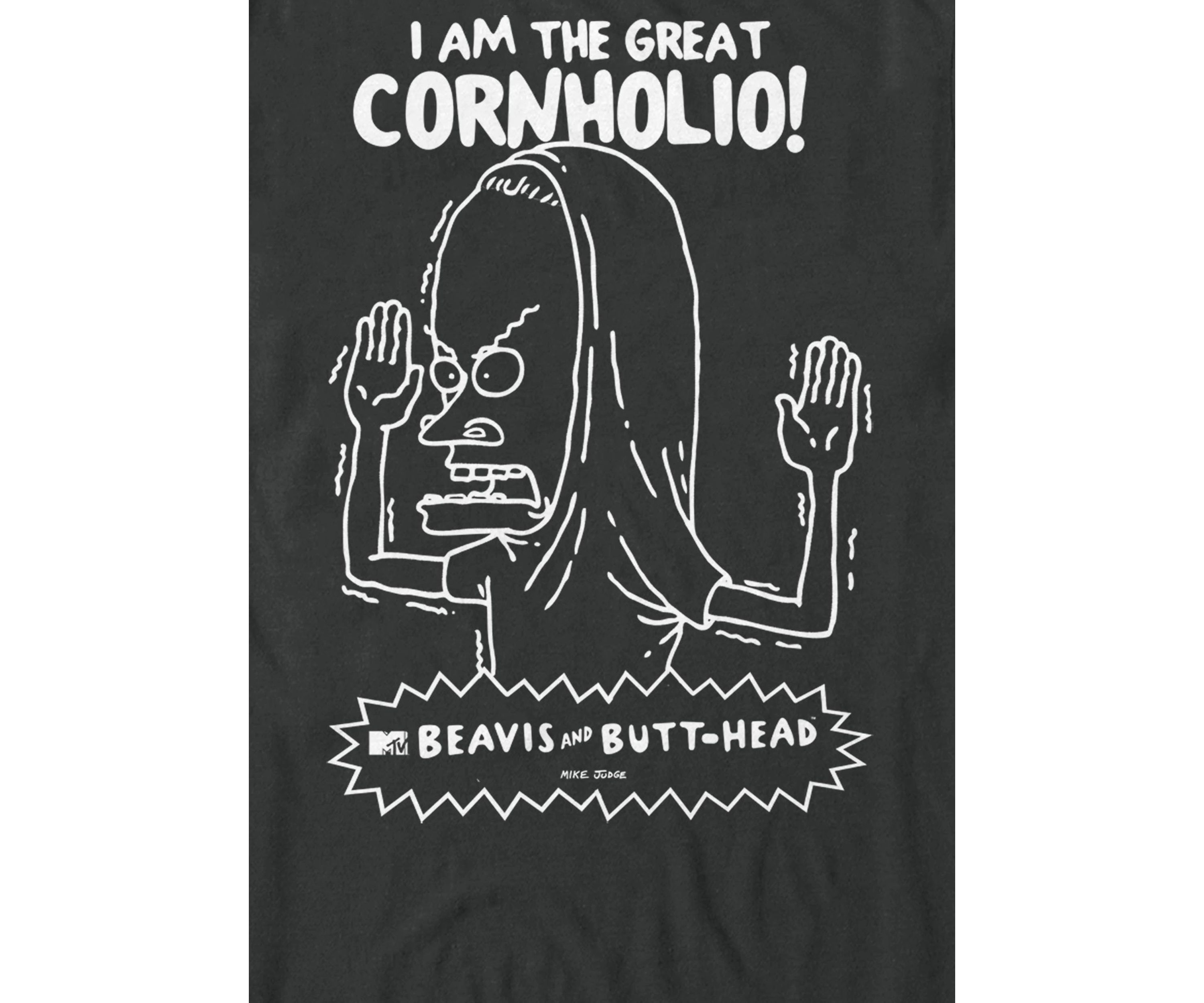 Beavis and Butthead Great Cornholio Short Sleeve T-Shirt