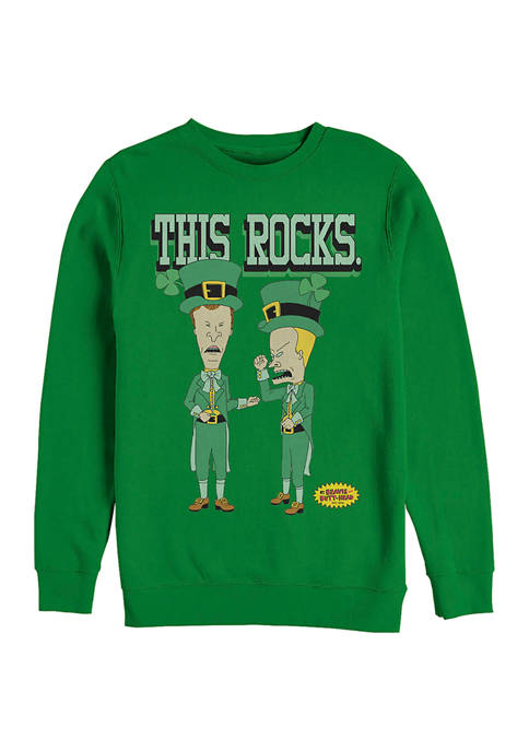 Rockin Sham Graphic Crew Fleece Sweater
