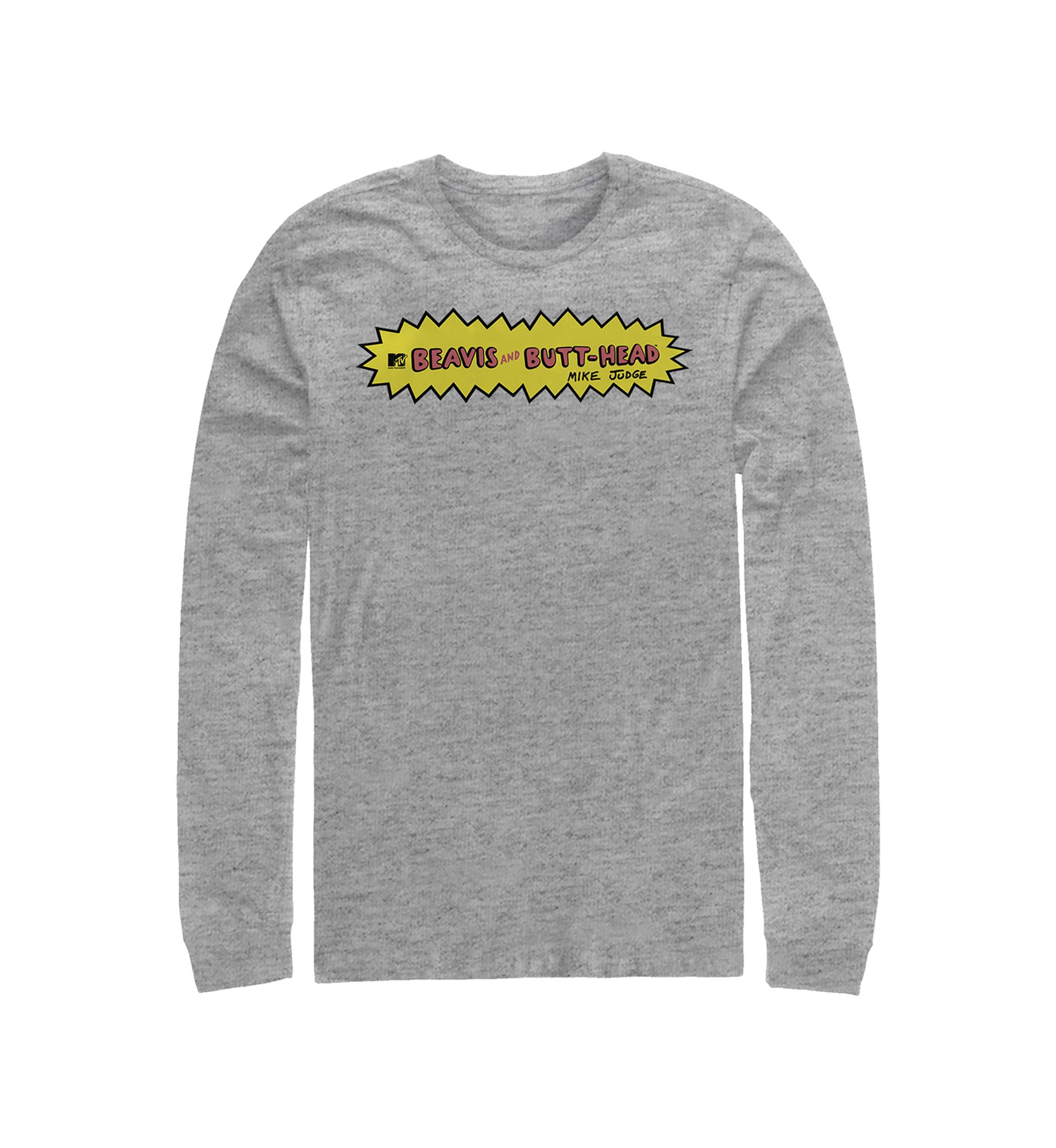 Logo Distress Graphic Long Sleeve T-Shirt