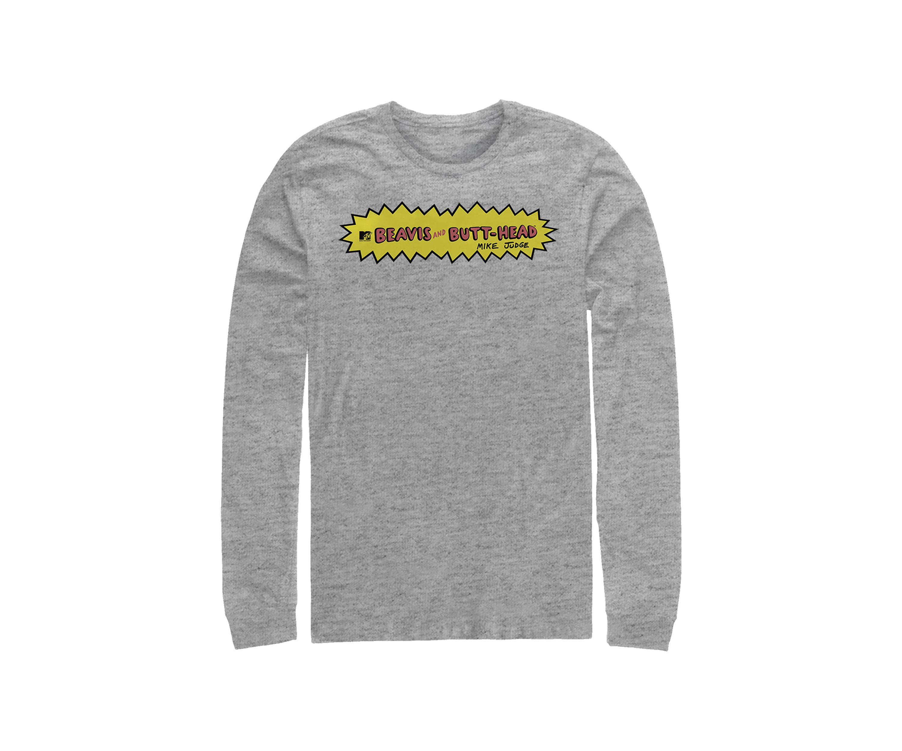 Logo Distress Graphic Long Sleeve T-Shirt