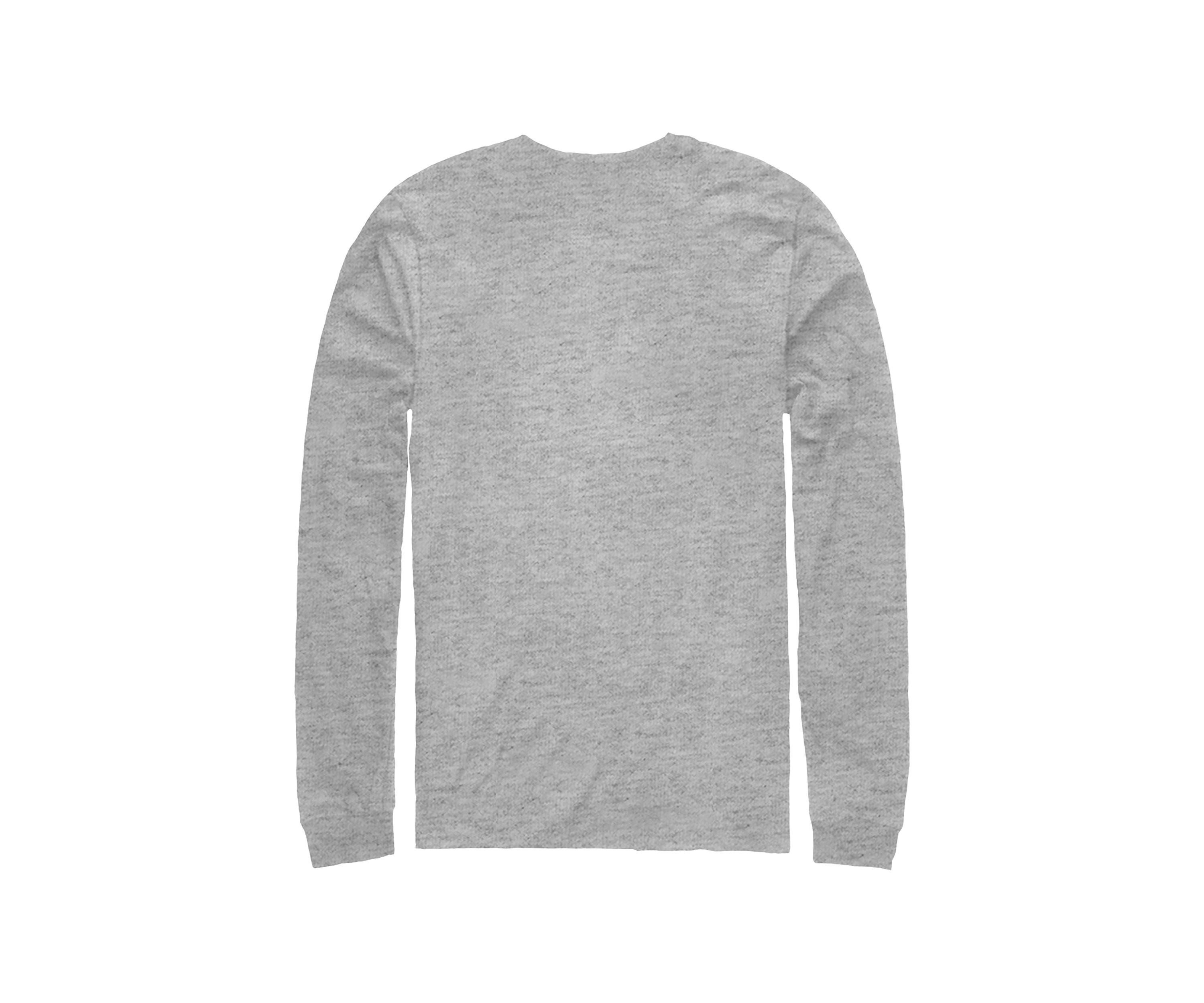 Logo Distress Graphic Long Sleeve T-Shirt