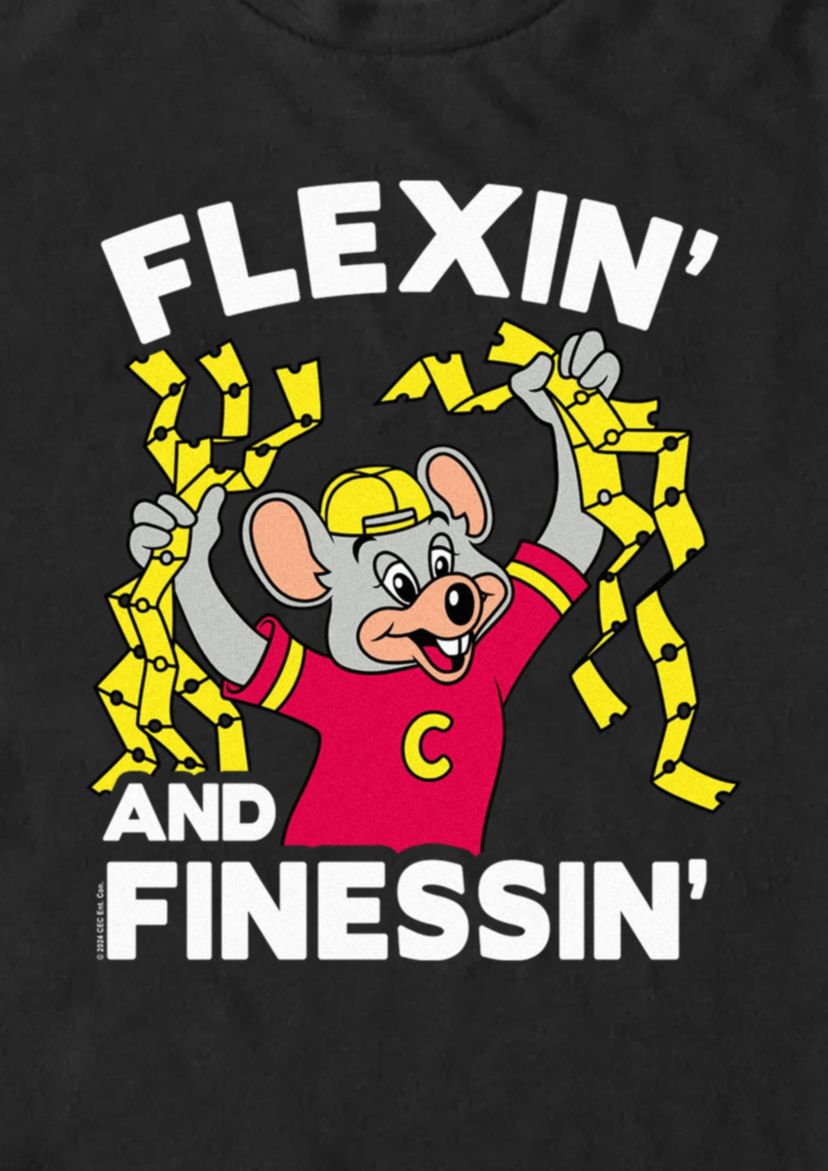 Flexin And Finessin Graphic T-Shirt