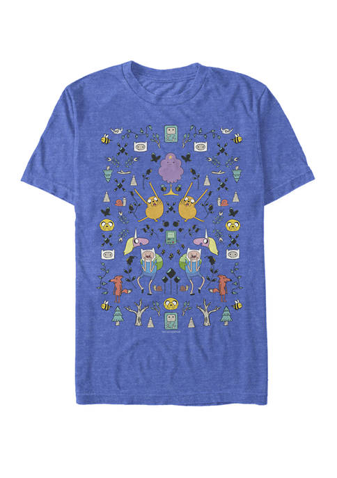 Cartoon Network Adventure Time Kaleidoscope Short Sleeve Graphic