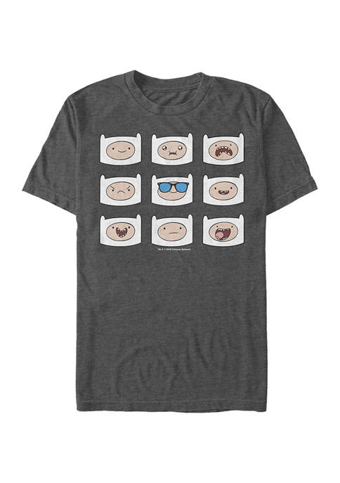 Finn Many Faces Graphic T-Shirt