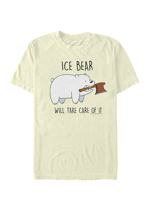 Ice Bear Take Care Graphic T-Shirt