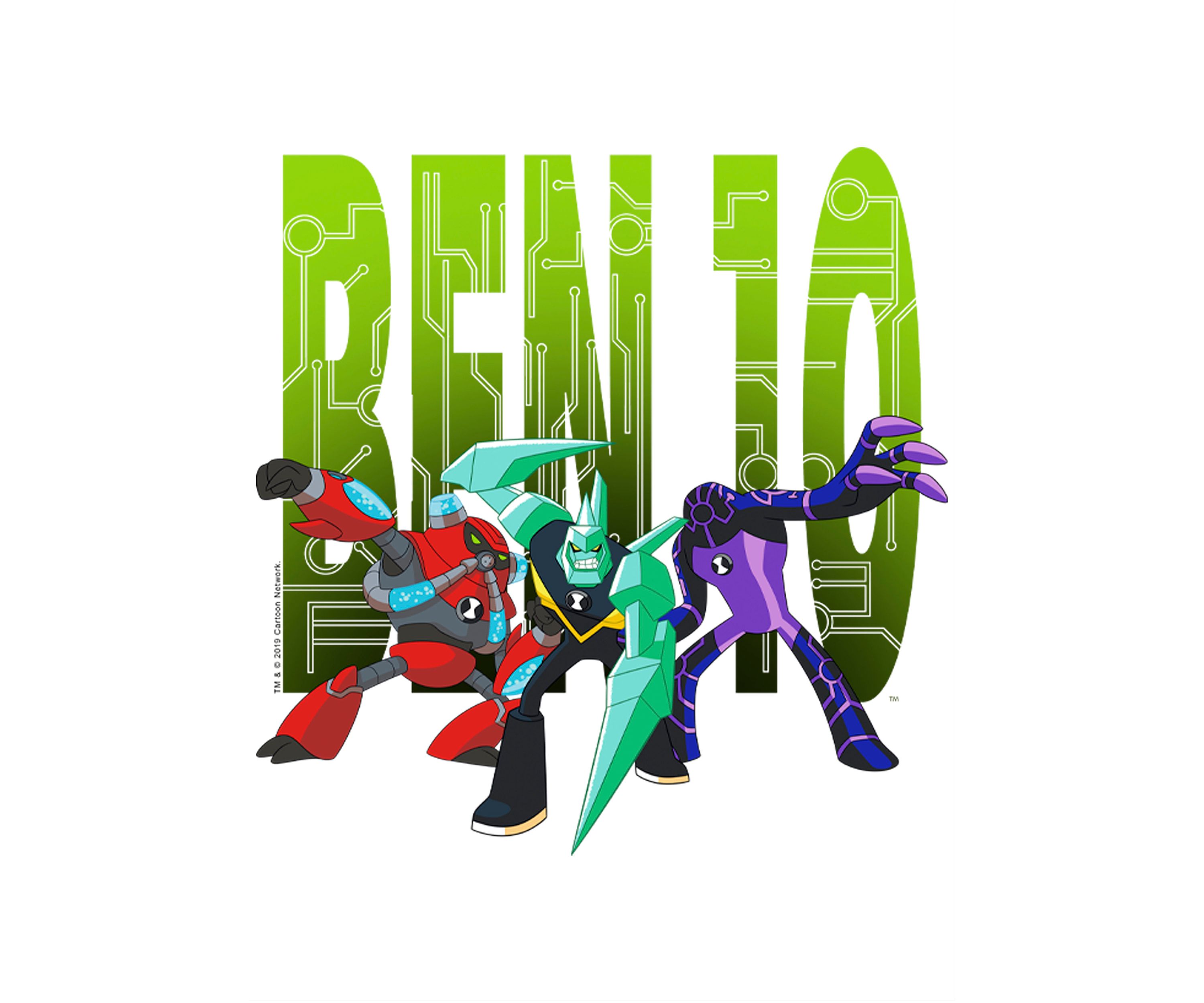 Cartoon Network Ben 10 Trinity Graphic T-Shirt | Belk