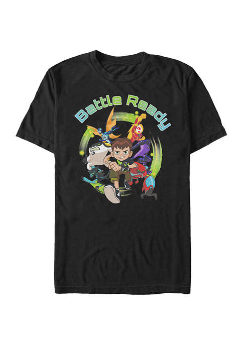 Cartoon Network Ben 10 Battle Ready Graphic T-Shirt