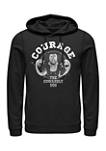 Courage Badge Graphic Hoodie