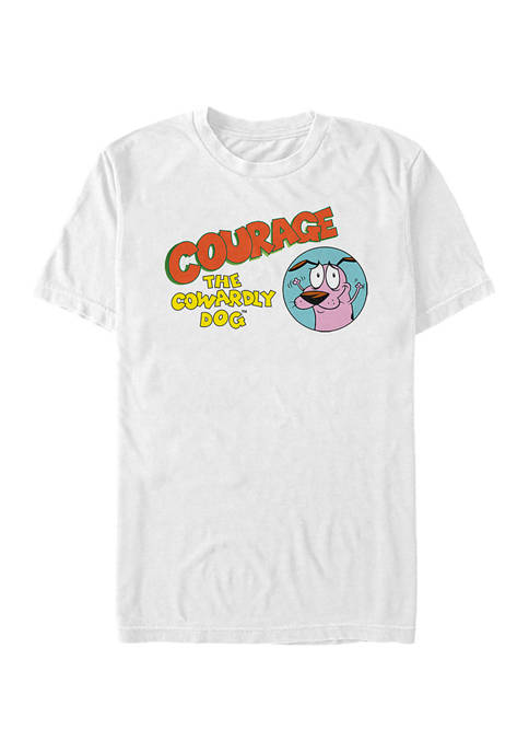 Cartoon Network Courage Logo Graphic T-Shirt