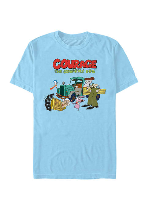 Cartoon Network Logo Scene Graphic T-Shirt