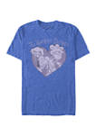 Juniors KankerSisters Heart Graphic T-Shirt