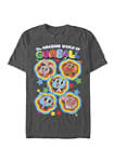 Juniors Five Stars Graphic T-Shirt