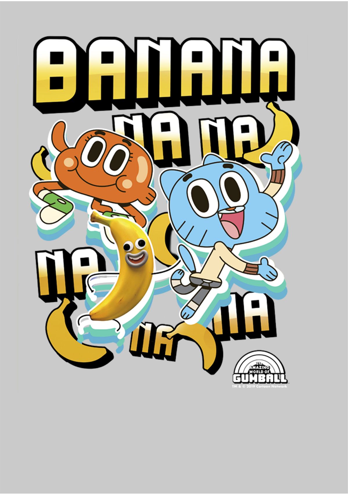 Juniors Bananana Graphic Crew Fleece Pullover