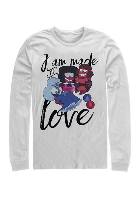  I Am Made of Love Graphic Long Sleeve T-Shirt