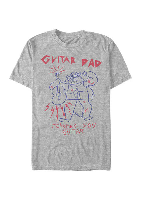 Juniors Guitar Dad Graphic T-Shirt
