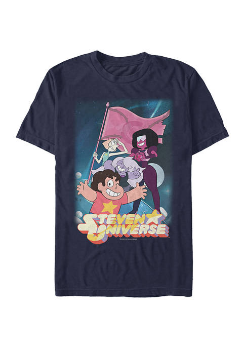 Cartoon Network Flag Gems Graphic T-Shirt