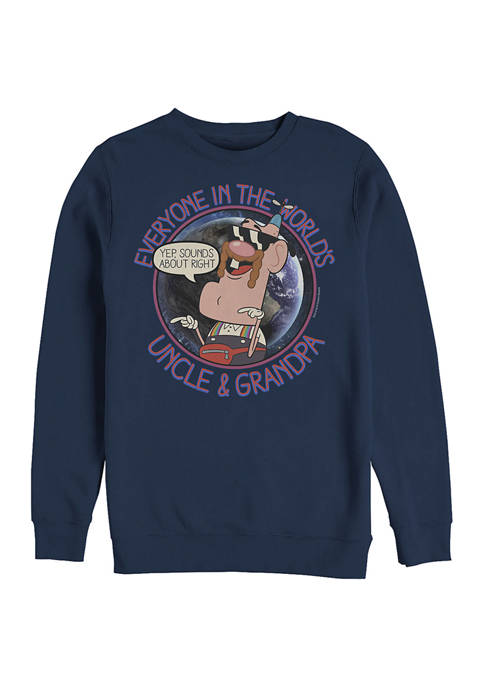 Cartoon Network Everyones Graphic Crew Fleece Sweatshirt