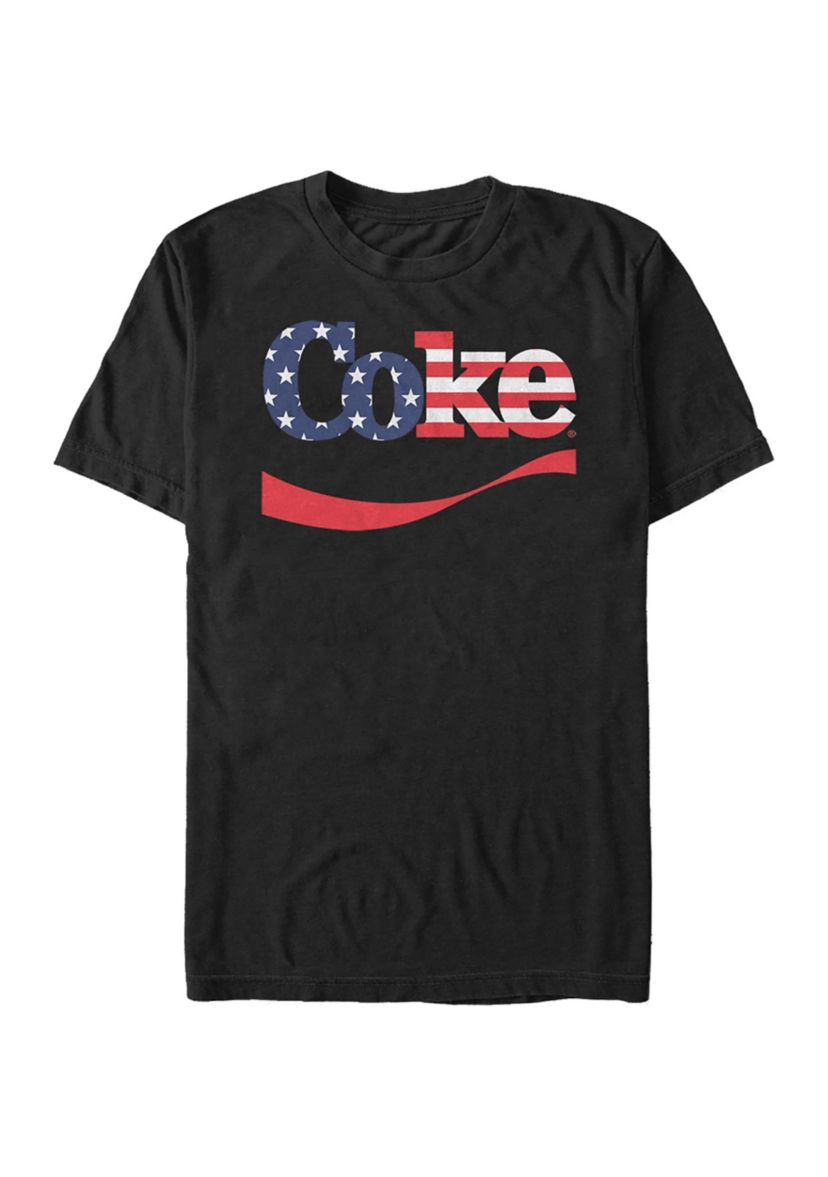 Spangled Coke Graphic T-Shirt