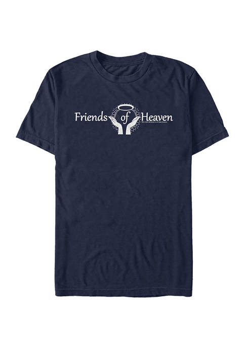 Fifth Sun Juniors Friends of Heaven Graphic T-Shirt