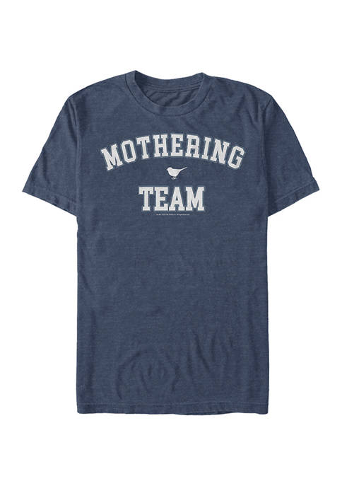 Juniors Mothering Team Graphic T-Shirt