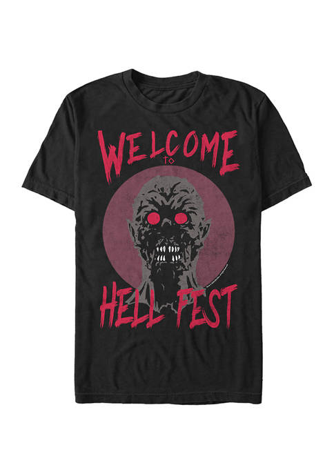 Juniors Demon Welcome Graphic T-Shirt