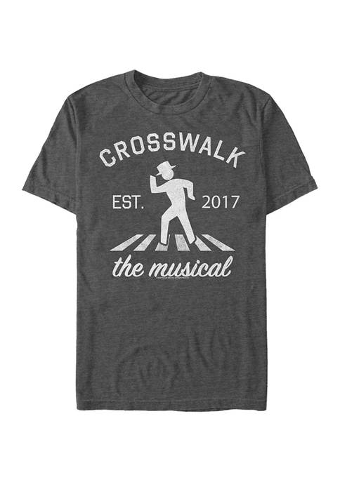 Juniors Crosswalk Musical Collegiate Graphic T-Shirt